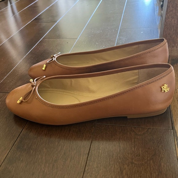 LAUREN Ralph Lauren Ballet flats, tan, size 8.5 - Picture 3 of 8
